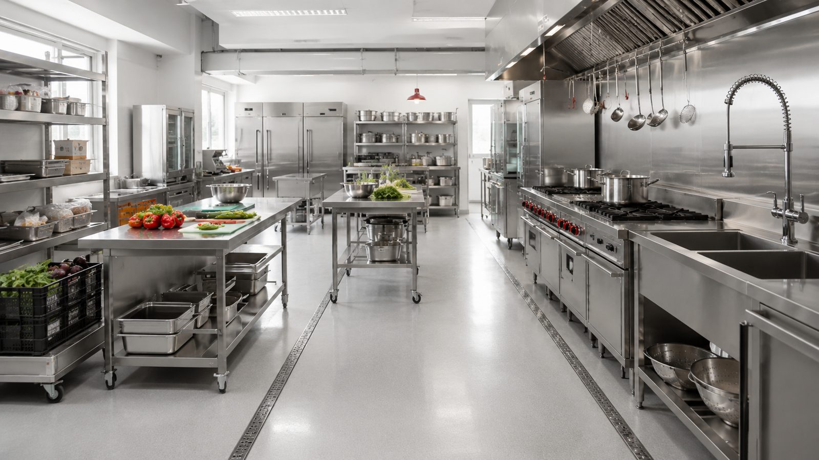 Cómo diseñar el layout de una cocina industrial eficiente