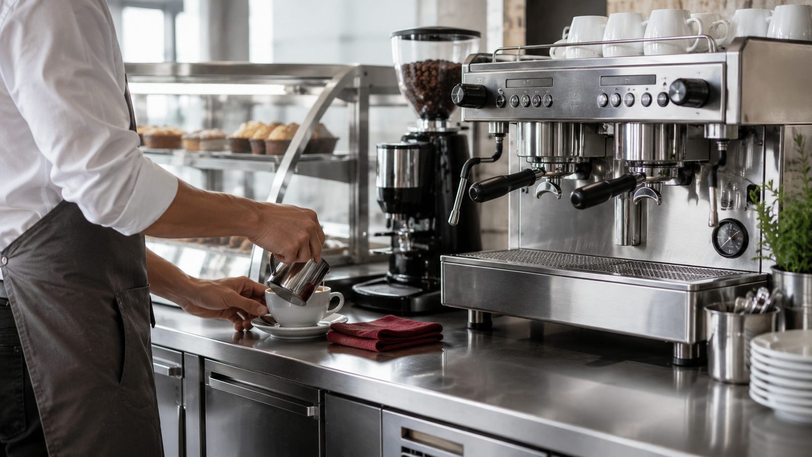 Cómo equipar una cafetería desde cero: lista de equipos esenciales