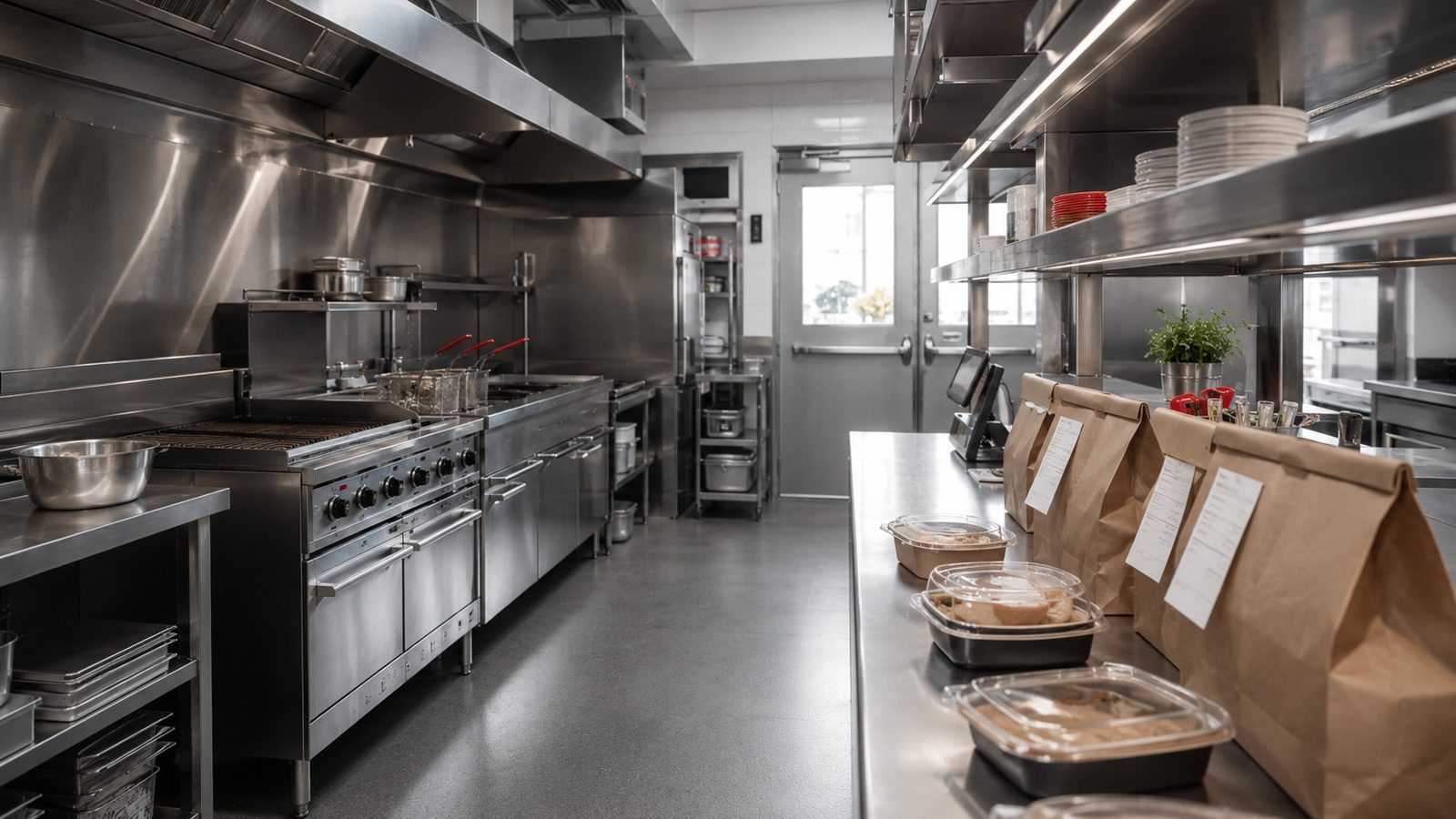 Dark kitchen o cocina fantasma: cómo equipar una cocina solo para delivery