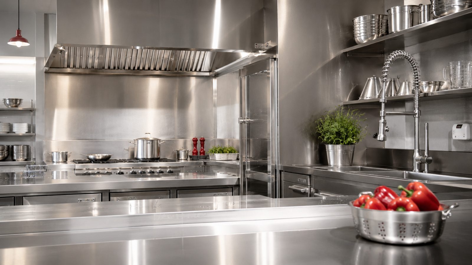 Por qué el acero inoxidable es el estándar en cocinas profesionales